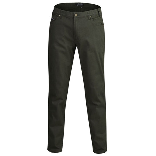 Pilbara RMPC014 Mens Cotton Stretch Jeans Moss