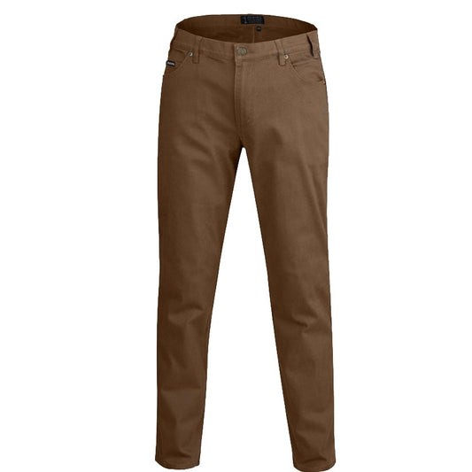 Pilbara RMPC014 Mens Cotton Stretch Jeans Whiskey