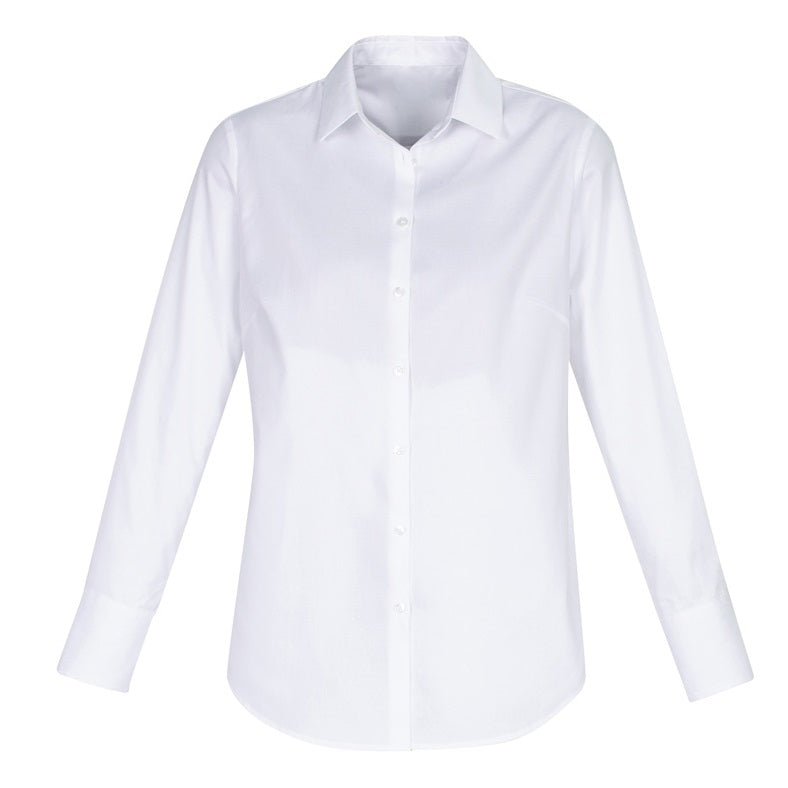 Biz Collection S016LL Ladies Camden Oxford L/S Shirt