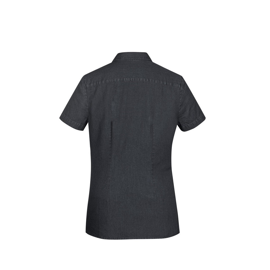 Biz Collection S017LS Ladies indie Denim S/S Shirt
