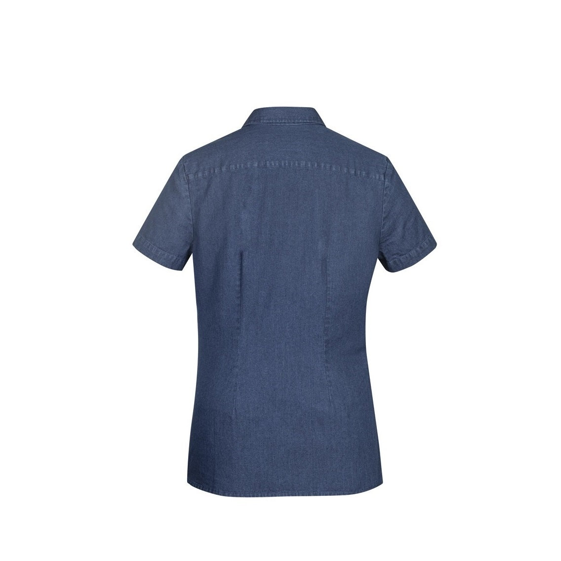 Biz Collection S017LS Ladies indie Denim S/S Shirt