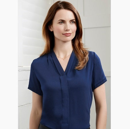 Biz Collection S628LS Madison Ladies S/S Blouse