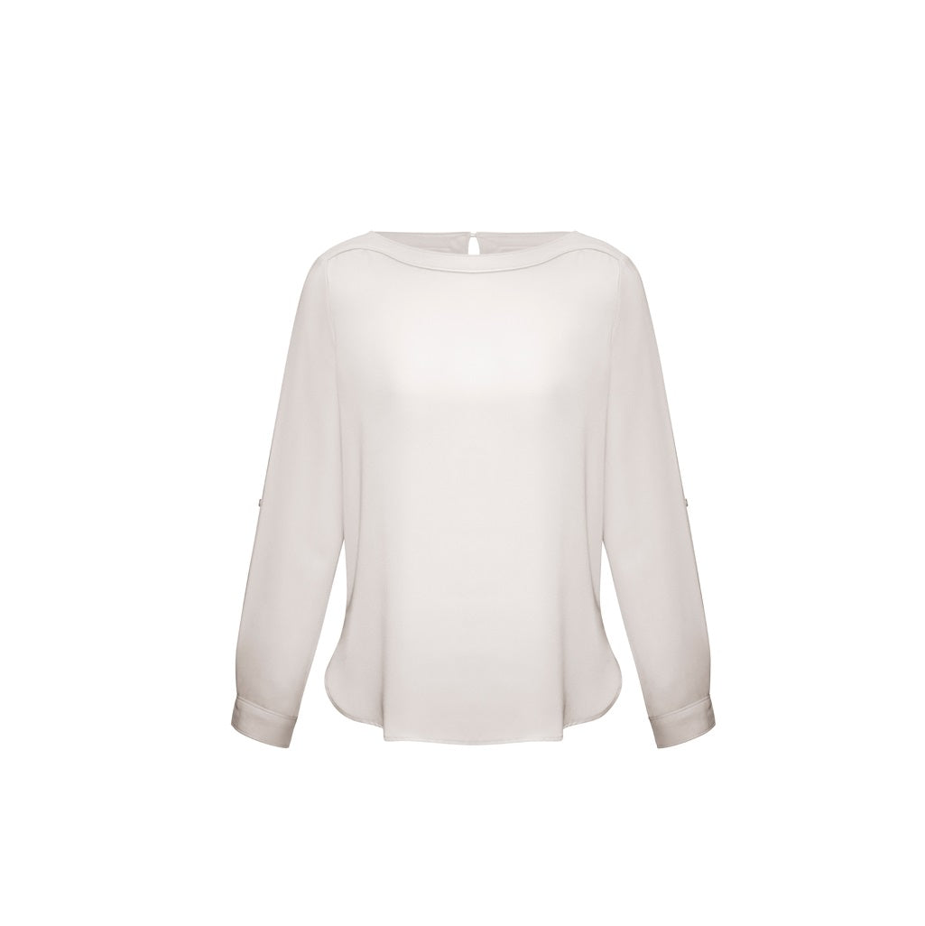 Biz Collection S828LL Womens Madison Boatneck Top