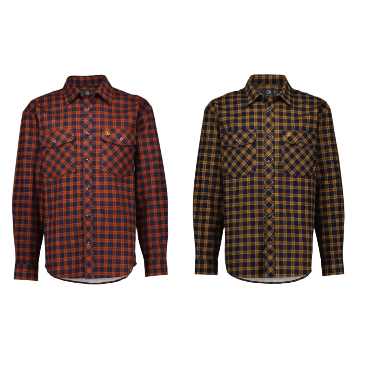 Swanndri SE18250M Mens Full Button Egmont Twin Pack