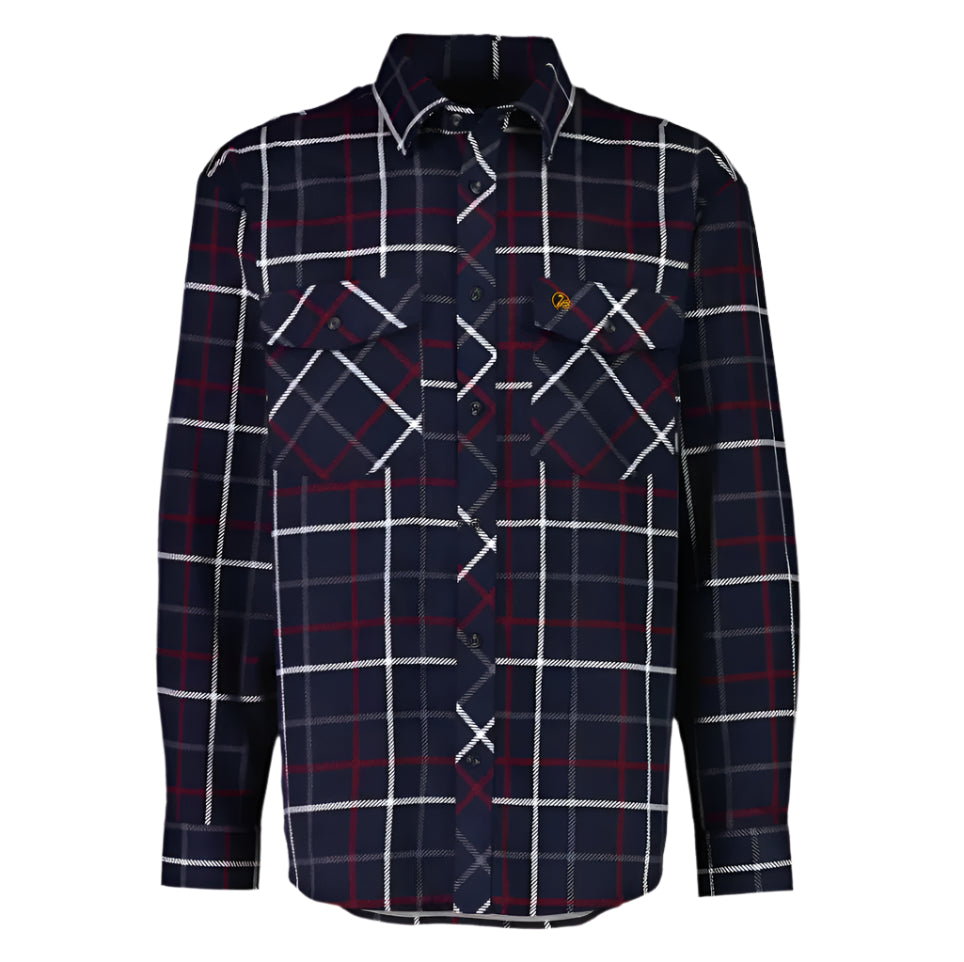 Swanndri SE18250M Mens Full Button Egmont Twin Pack
