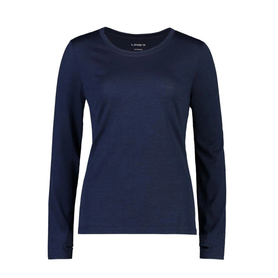 Line7 SL7W19111W Womens Merino Long Sleeve Crew Top