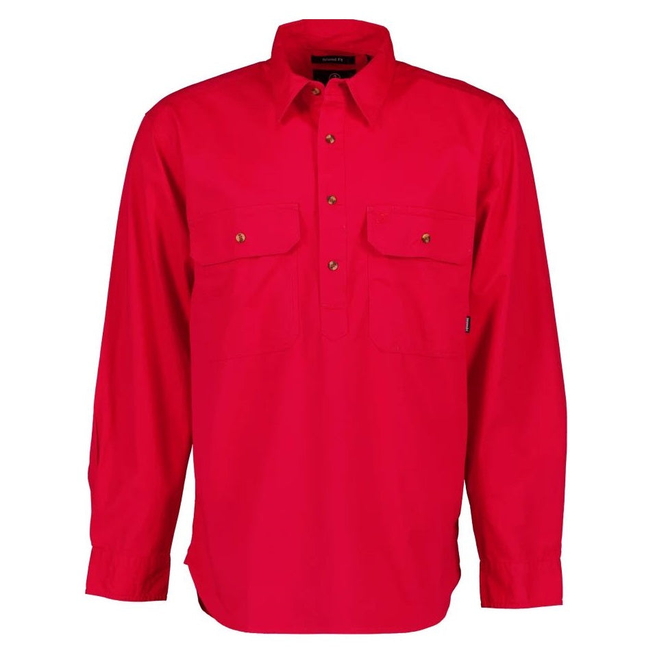 Swanndri SS18217M Bendigo Half Placket L/S Shirt