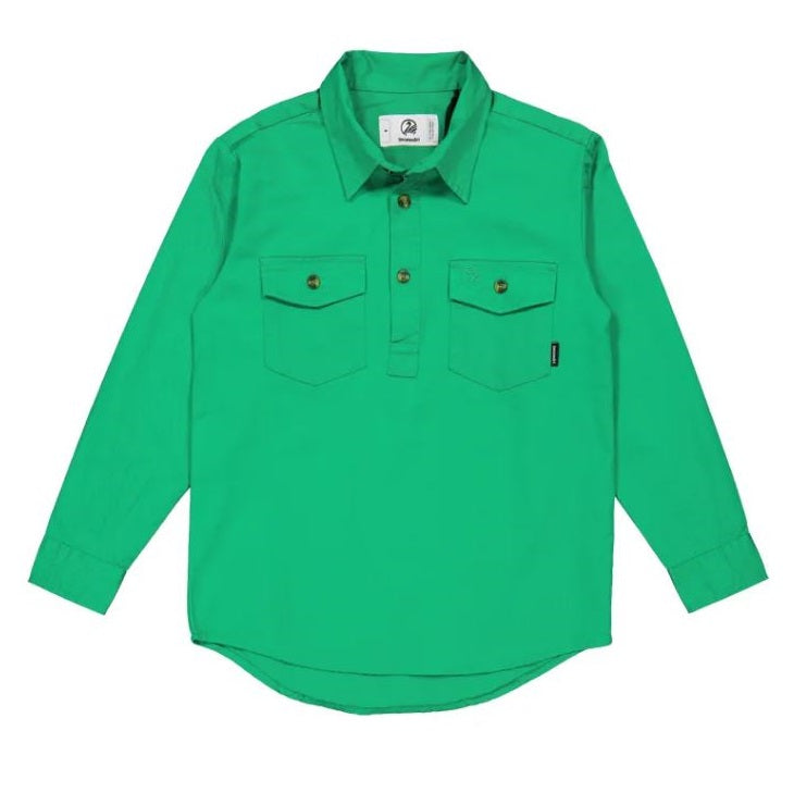 Swanndri SS222475K Kids Alice Springs Long Sleeve Shirt