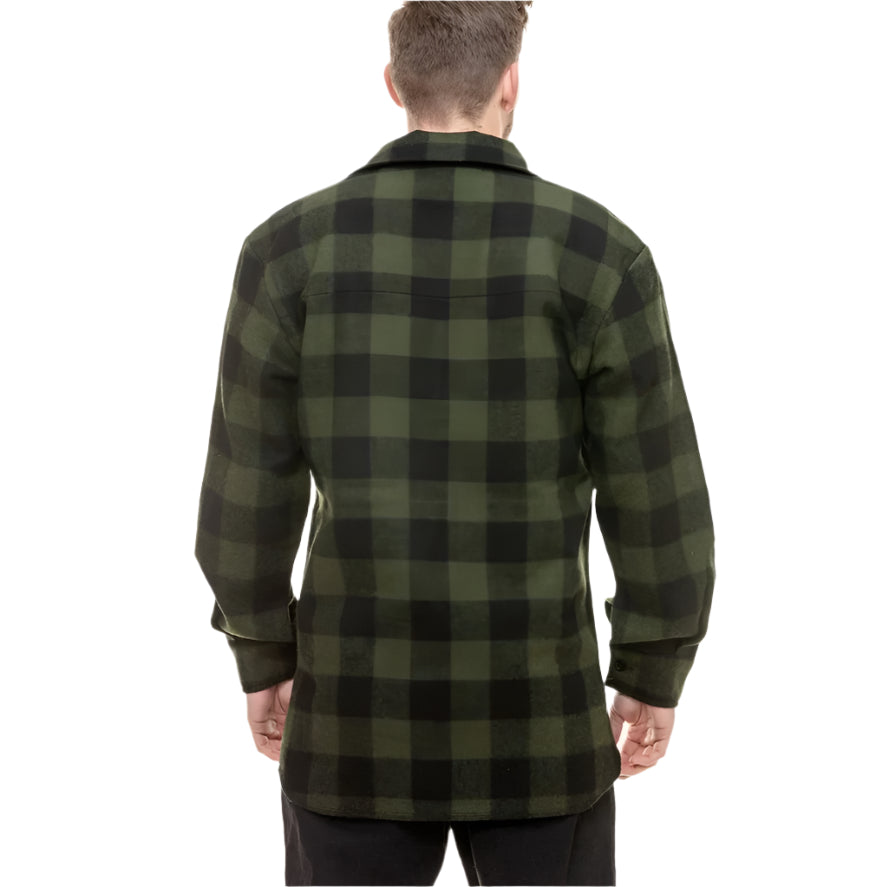 Swanndri SSD0107 Men's Ranger Wool Zip Front Bushshirt