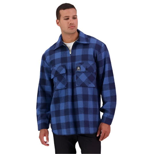 Swanndri SSD0107 Men's Ranger Wool Zip Front Bushshirt