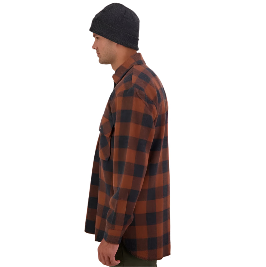 Swanndri SSD0107 Men's Ranger Wool Zip Front Bushshirt