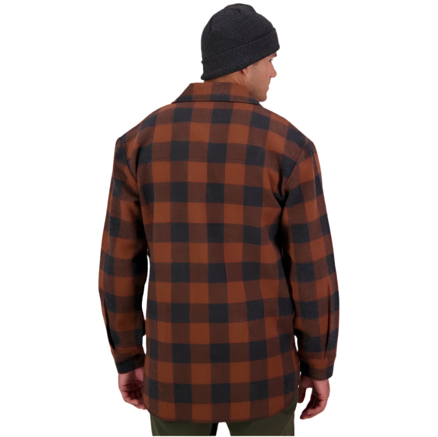 Swanndri SSD0107 Men's Ranger Wool Zip Front Bushshirt