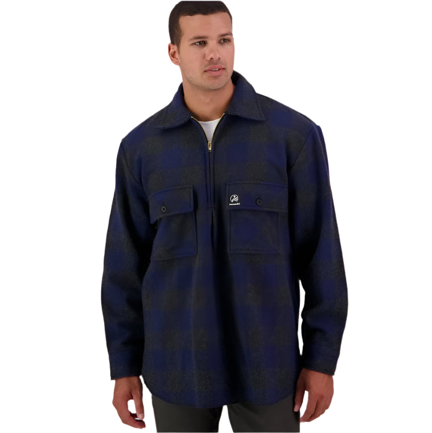 Swanndri SSD0107 Men's Ranger Wool Zip Front Bushshirt