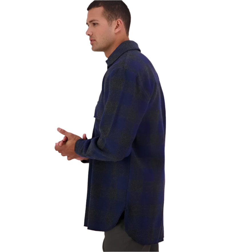 Swanndri SSD0107 Men's Ranger Wool Zip Front Bushshirt