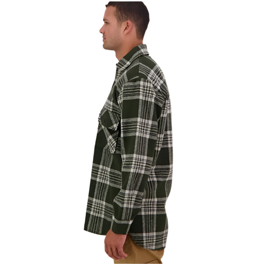 Swanndri SSD0107 Men's Ranger Wool Zip Front Bushshirt