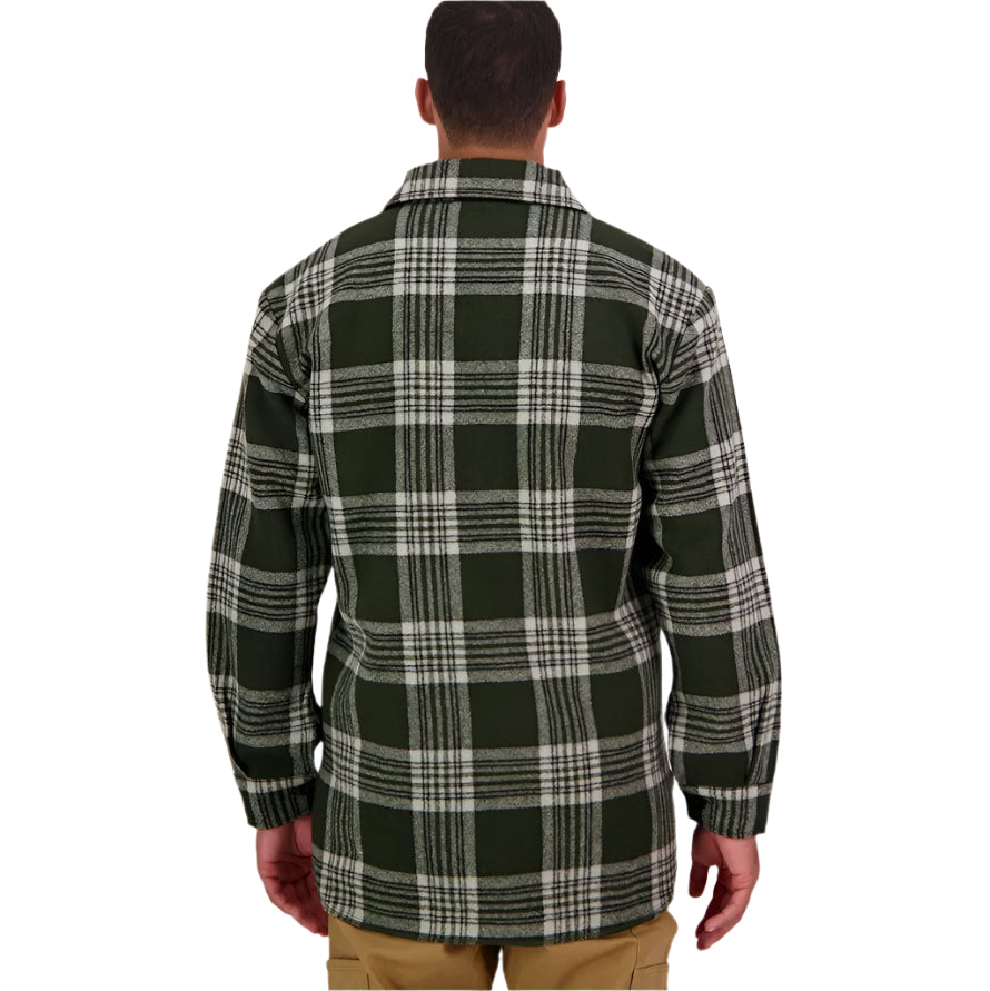 Swanndri SSD0107 Men's Ranger Wool Zip Front Bushshirt