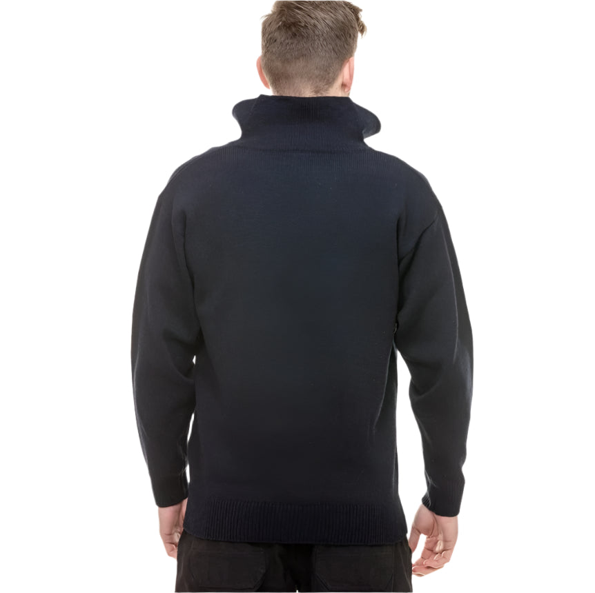 Swanndri SSD2446D Men's Mariner Wool Zip Neck Sweater