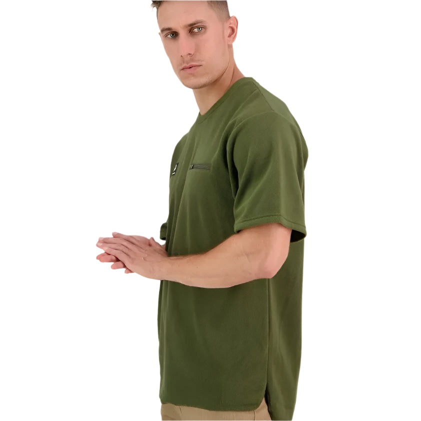Swanndri SSD2515A Catlins Mens Fleece Tee with Pockets