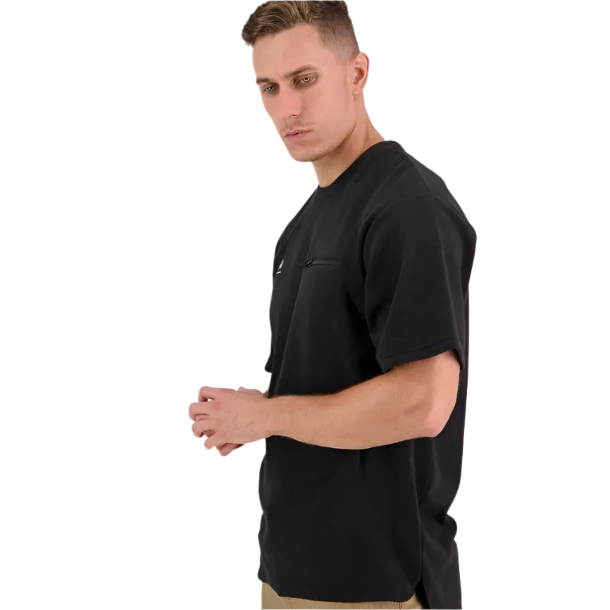 Swanndri SSD2515A Catlins Mens Fleece Tee with Pockets