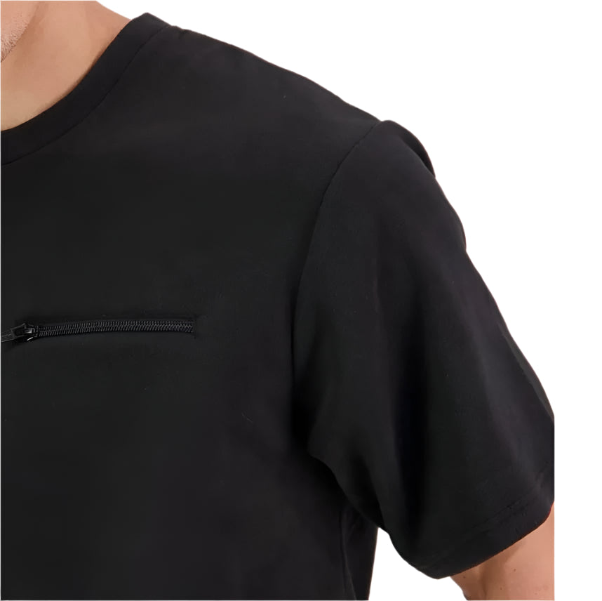 Swanndri SSD2515A Catlins Mens Fleece Tee with Pockets