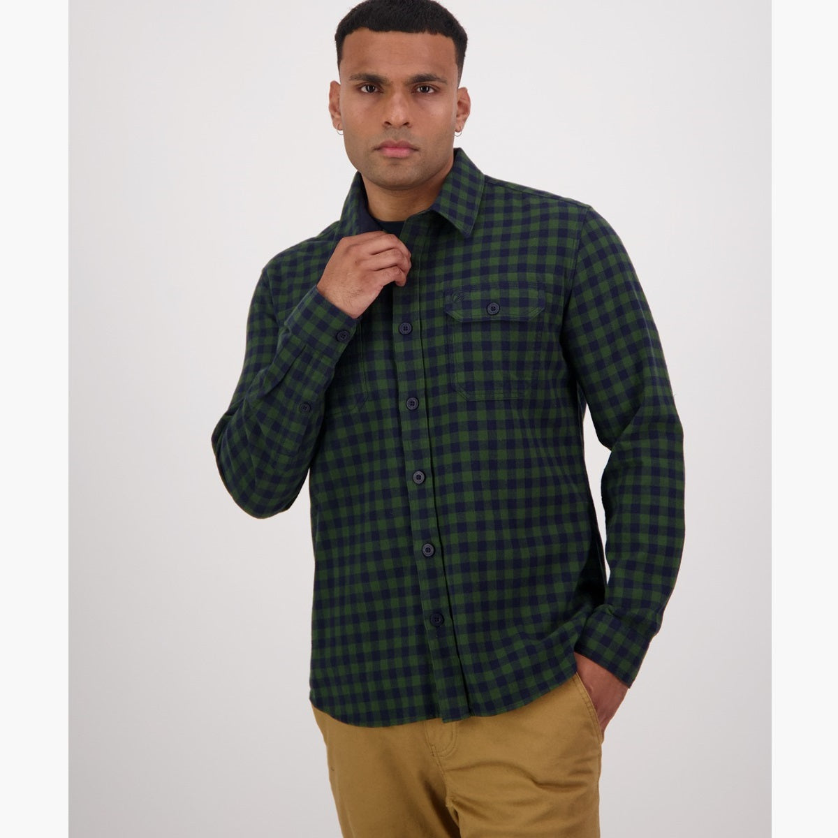 Swanndri SW212124M Men's Okato V2 Long Sleeve Work Shirt