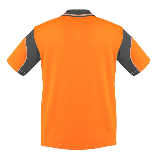 Syzmik ZH248 Mens HiVis Aztec S/S Polo