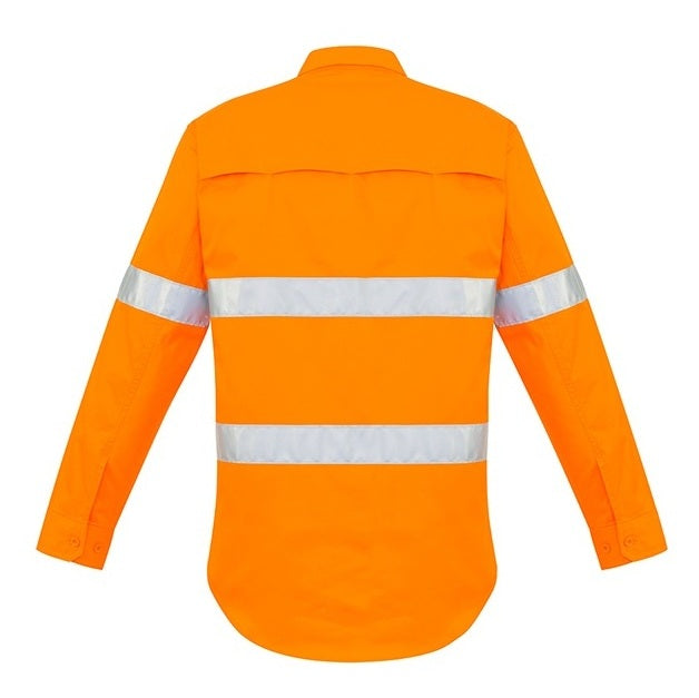Syzmik ZW640 Mens HiVis Hoop Taped Shirt