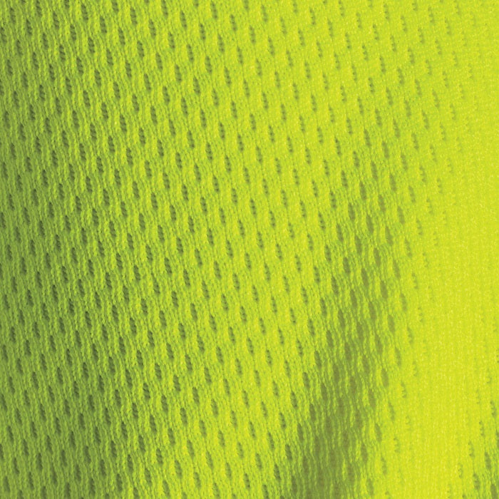 Tru Workwear TS2425T1 Recycled Anti-Microbial Micromesh L/S Two Tone Hi-Vis Polo Shirt With Segmented Tape