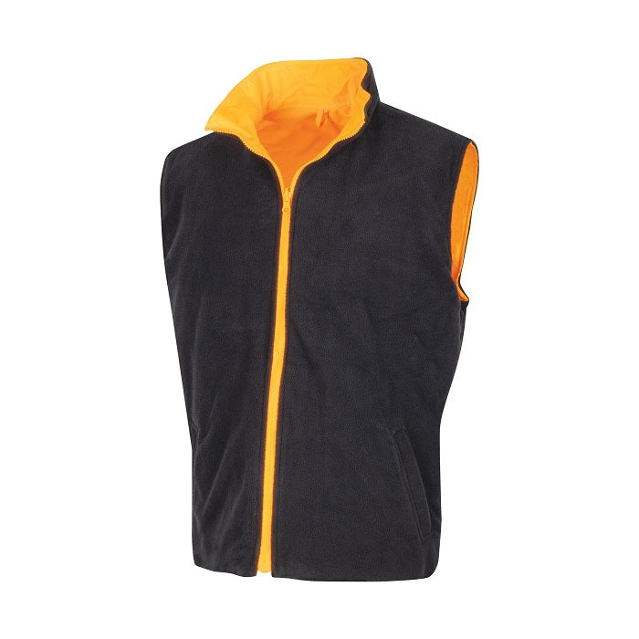 Tru Workwear TV1915T4 Reversible Polyester Oxford Vest With Reflective Tape