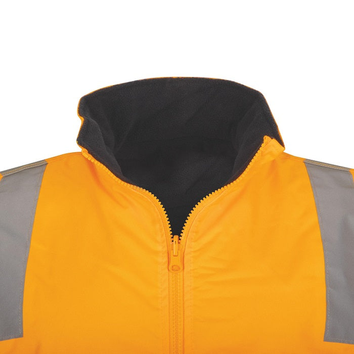 Tru Workwear TV1915T4 Reversible Polyester Oxford Vest With Reflective Tape