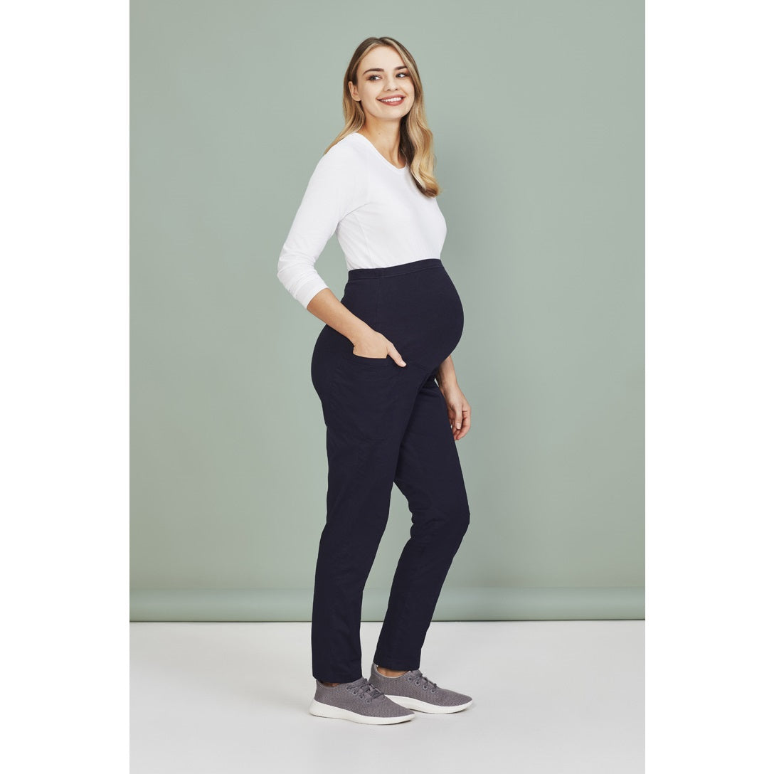 Biz Care CSP244LL Rose Womens Maternity Scrub Pants