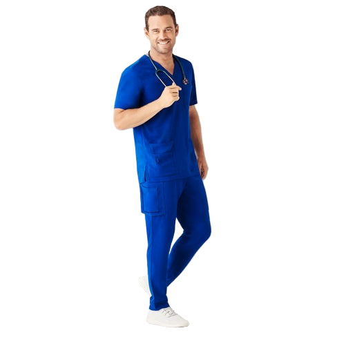 Biz Care CSP946ML Mens Straight Leg Scrub Pants