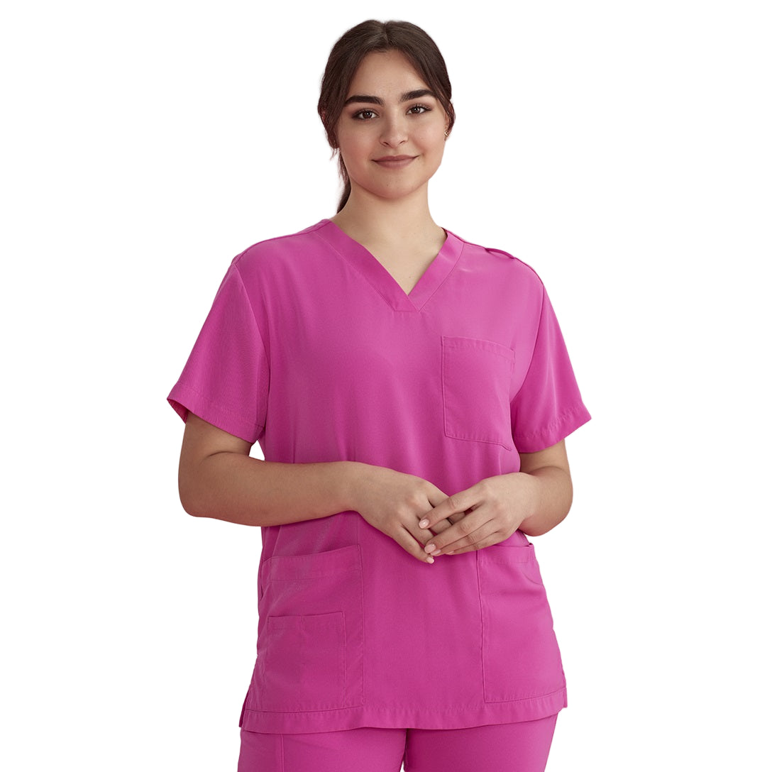 Biz Care CST250US Unisex V Neck Scrub Top