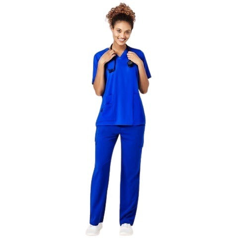 Biz Care CST941LS Ladies V Neck Scrub Top