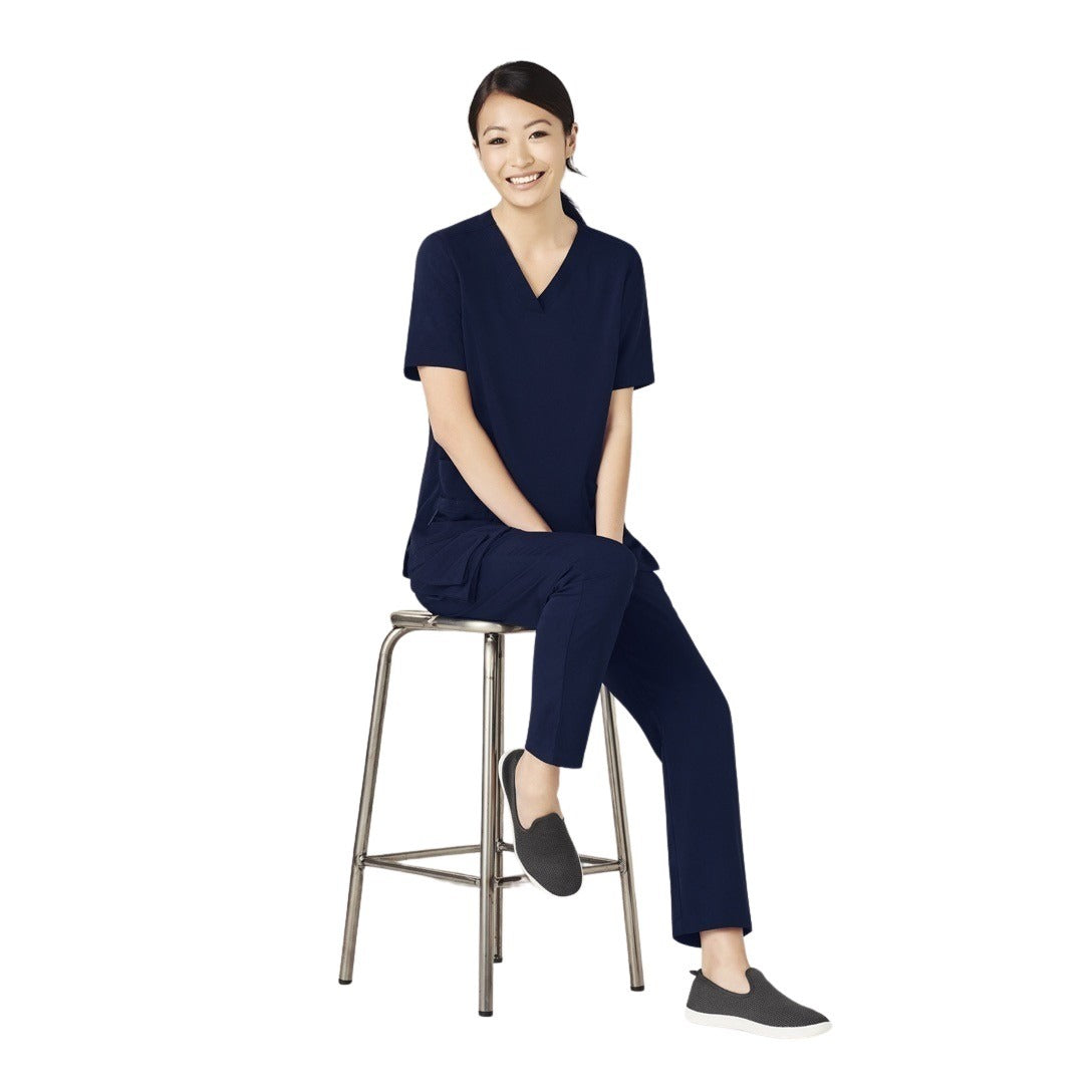 Biz Care CST941LS Ladies V Neck Scrub Top