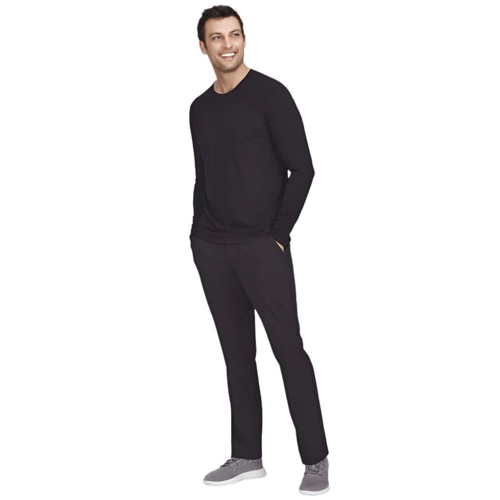 Biz Care CT247ML Performance Mens Cotton L/Sleeve Tee