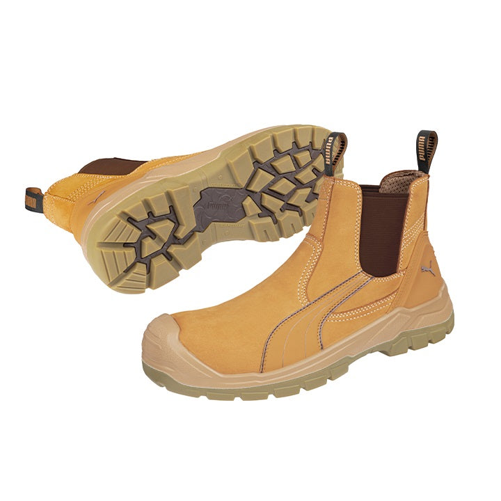 Puma 630377 Tanami Wheat Elastic Sided Composite Safety Boot