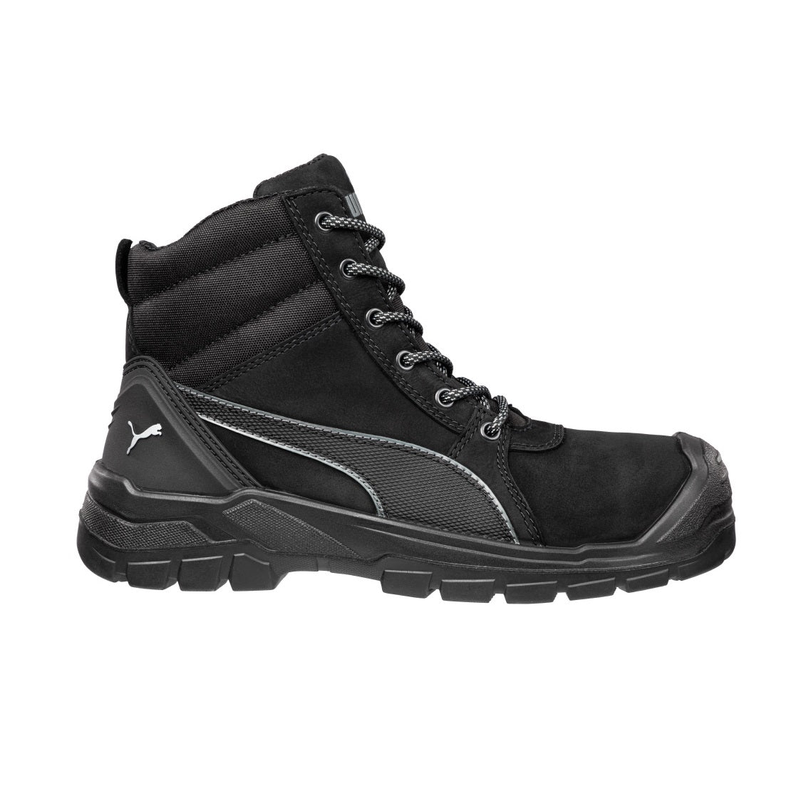 Puma 630797 Tornado Black Zip Side Composite Safety Boot
