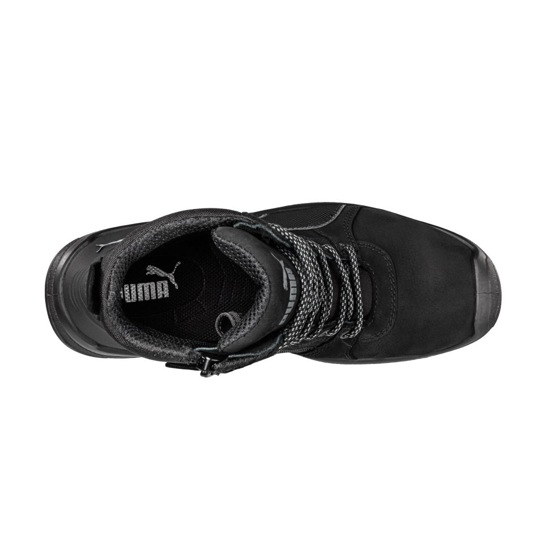 Puma 630797 Tornado Black Zip Side Composite Safety Boot