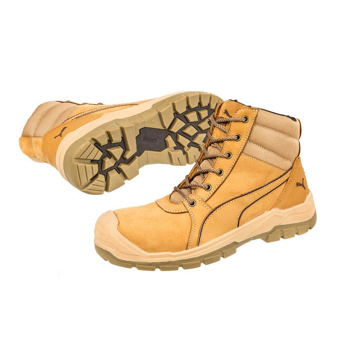 Puma 630787 Tornado Wheat Unisex Composite Safety Boot