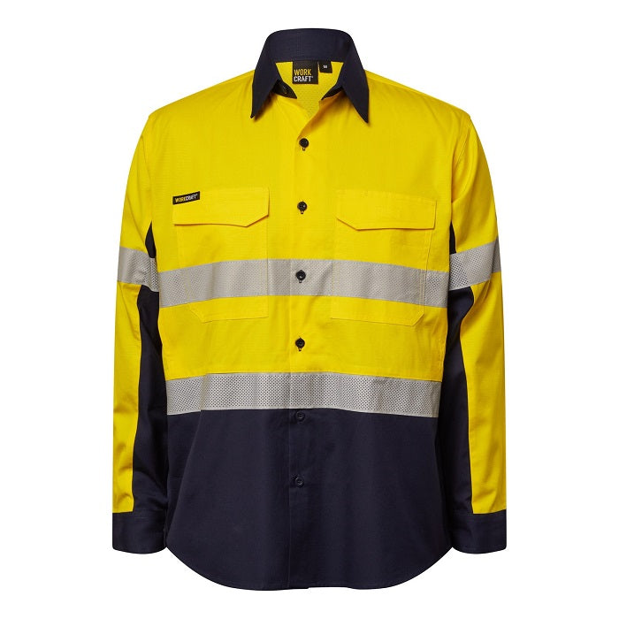 Workcraft WS6068 HiVis Ripstop Shirt Tape