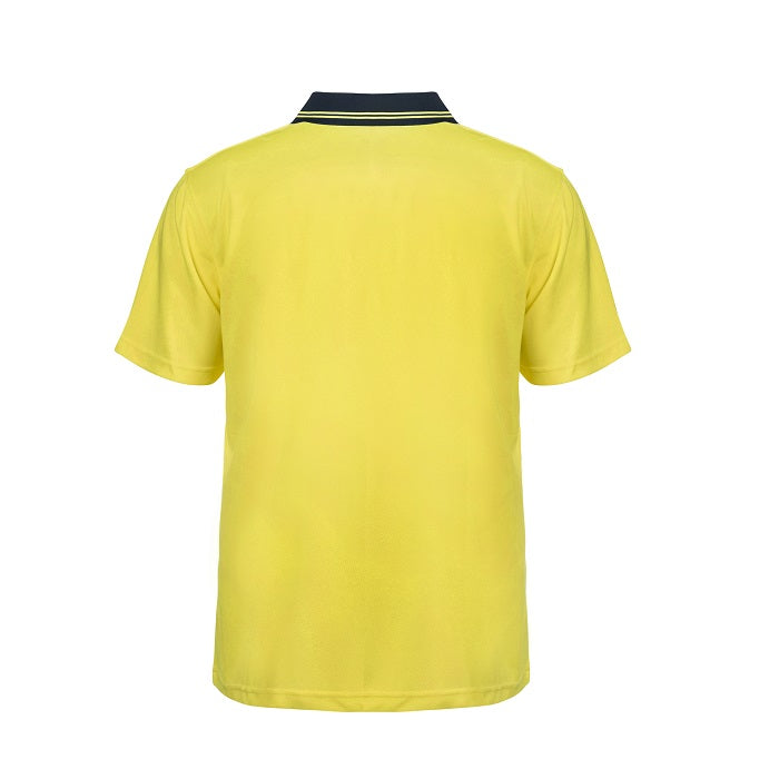 Workcraft WSP205 HiVis Two Tone Food Industry Polo S/S Micromesh Polo