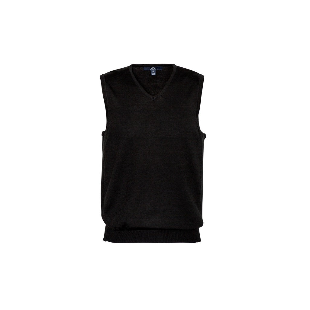 Biz Care WV619M Mens Milano Knit Vest