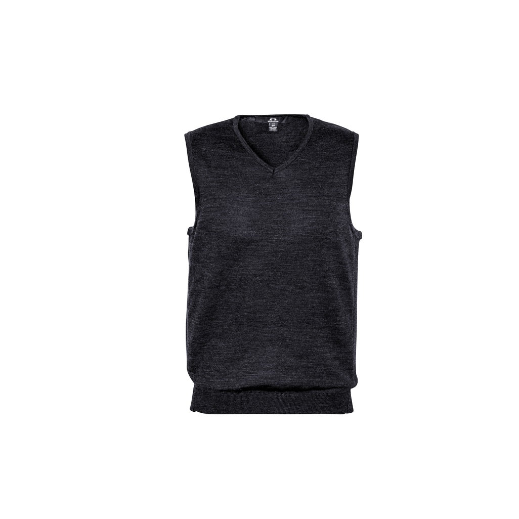 Biz Care WV619M Mens Milano Knit Vest