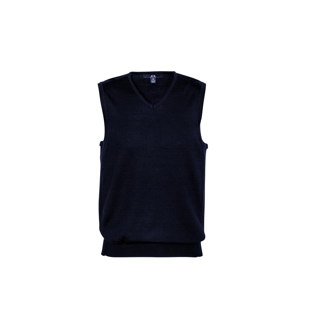 Biz Care WV619M Mens Milano Knit Vest