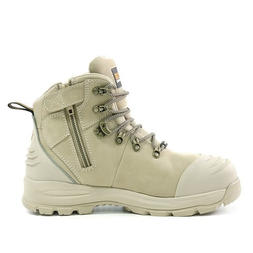 Bison XTLZST Ankle Lace Up With Zip Safety Boots
