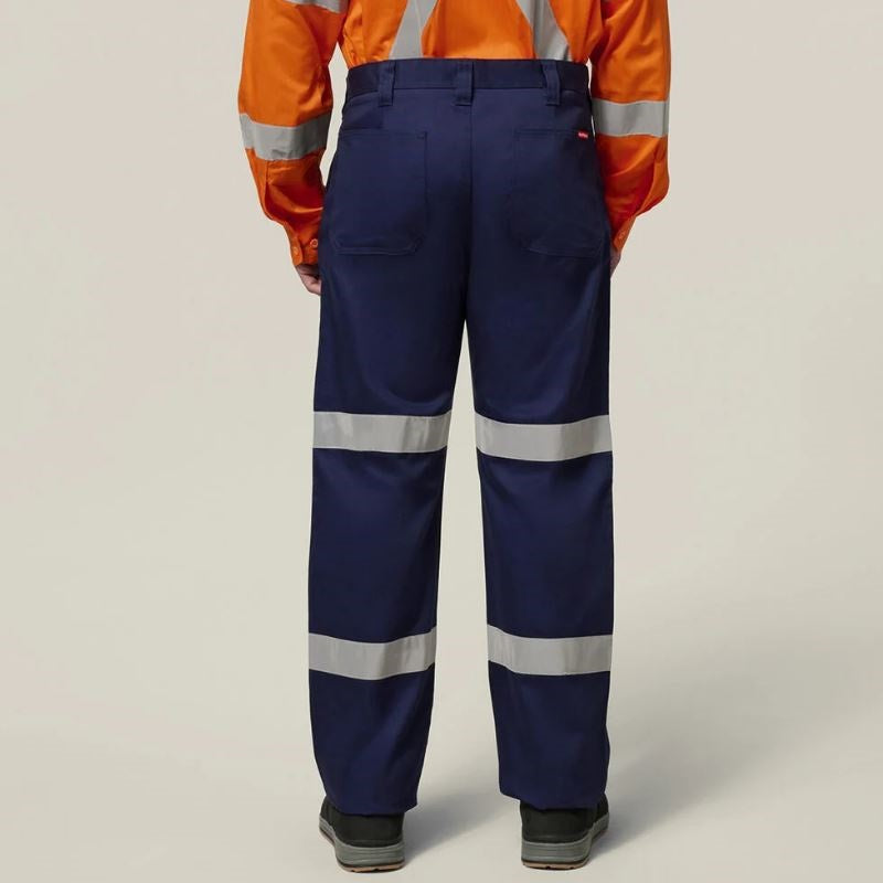 Hard Yakka Y02615 Foundations Drill Pant With Double Hoop Tape