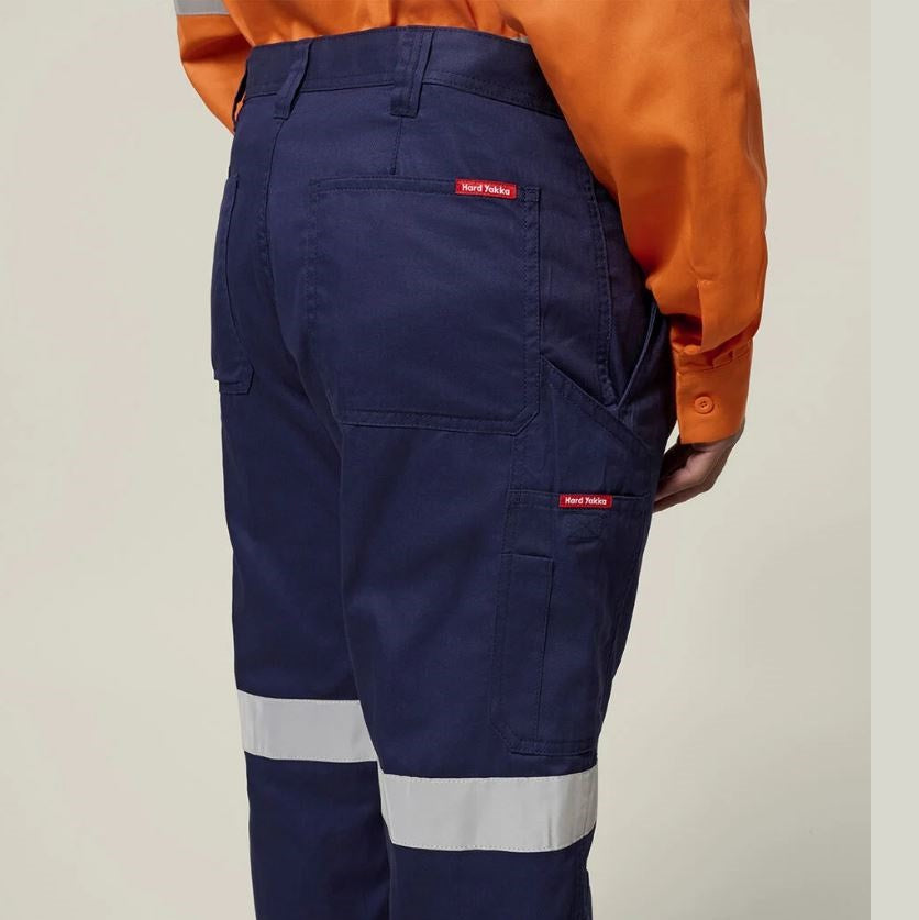 Hard Yakka Y02965 Lightweight Drill Cargo Pant With Tape