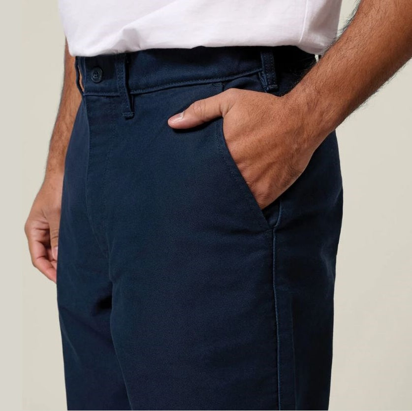 Hard Yakka Y03876 Foundations Moleskin Plain Front Cotton Jean