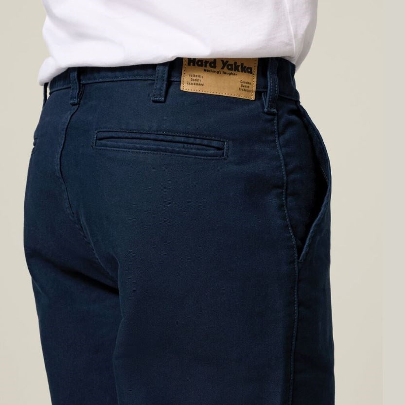 Hard Yakka Y03876 Foundations Moleskin Plain Front Cotton Jean